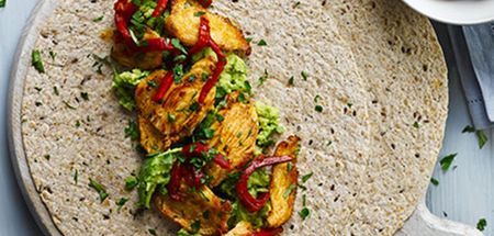Pure and Simple recipe of the Day: Spicy Chicken & Avocado Wraps