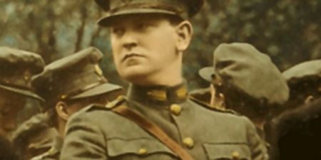 Pic: Air New Zealand need to brush up on their Irish history especially on Michael Collins’ death