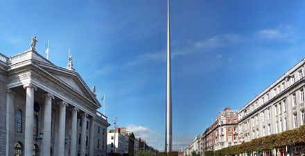 PIC: This is what The Spire in Dublin looks like from a birds eye view of 120 metres high