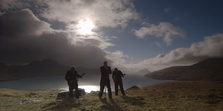 Video: Faroese band took advantage of the eclipse to record this music video