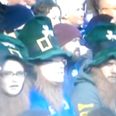 Video: Did anyone else notice this creepy stare from a fan at the Scotland v Ireland match?