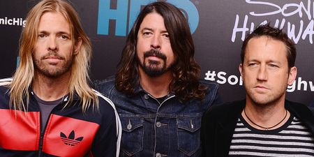 Pic: Dave Grohl shares the x-ray of his broken leg after stage fall
