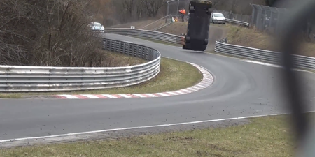 Video: Nissan GT-R flips into crowd at Nürburgring killing one and injuring others