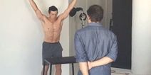 Video: Professional golfer Rory McIlroy is really good at box jumps