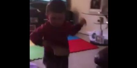 Video: Two-year-old Limerick kid channels John Mullane after an inspiring pep talk from his dad