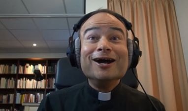 Video: Nobody could be more excited about the new Star Wars trailer than this priest