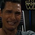 Video: Matthew McConaughey had by far the best reaction to the new Star Wars trailer