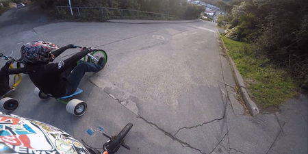 Video: Fancy drifting down the steepest street in the world on a trike? These guys did…