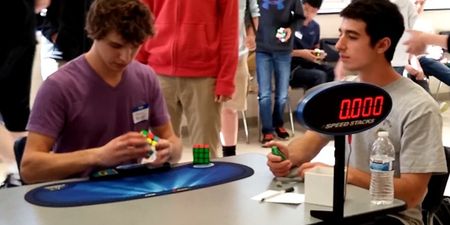Video: Watch this guy solve a Rubik’s Cube in 5.25 seconds to become a world record holder