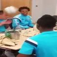 Video: Didier Drogba posts Instagram footage of epic Chelsea head tennis game at the dinner table