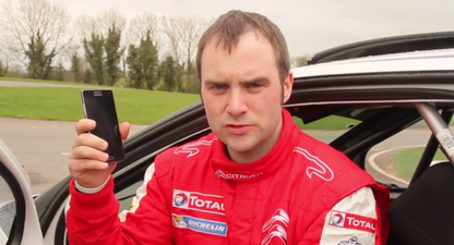Video: Rally driver Daniel McKenna discusses the dangers of using your mobile phone while driving