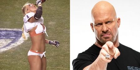Video: A LFL player channeled Stone Cold Steve Austin after being named the MVP of a game