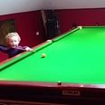 Video: This 3-year-old kid from Offaly is better at snooker than you