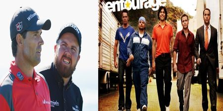 Padraig Harrington and Shane Lowry have already seen the Entourage movie and they’re raving about it