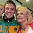 Video: Irish boxer Jason Quigley emerges from car boot to shock his mother on surprise visit home