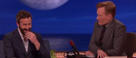 Video: Chris O’Dowd tells Conan about the ingenious, long-term prank he’s playing on his baby son