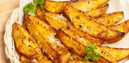 Pure and Simple Recipe of the Day: Cheesy Roasted Sweet Potato Wedges
