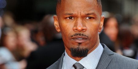 Video: Jamie Foxx explains why his national anthem rendition was so, so terrible