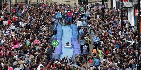 Pics: 24,000 people have signed a petition to bring a huge water slide to Dublin this summer