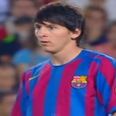 Video: Take a look at a teenage Lionel Messi playing against Juventus