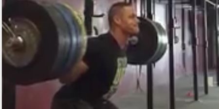 Video: John Cena lifts an incredible 600 pounds like an absolute boss