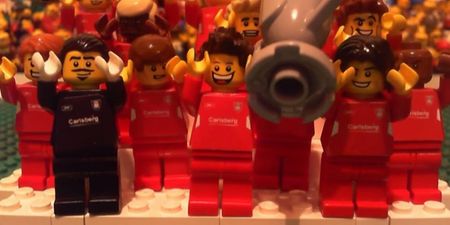 Video: The famous ’05 Liverpool v AC Milan Champions League final has been recreated in Lego