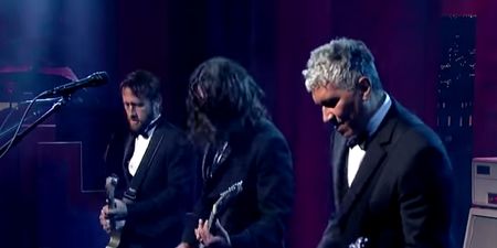Video: Foo Fighters soundtrack David Letterman’s spine-tingling closing montage