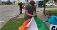 Vine: Westboro Baptist Church try to protest the Yes vote with Irish flag demonstration and fail badly