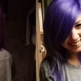 Video: Is this 24-year-old’s hair blue or purple? The internet can’t decide