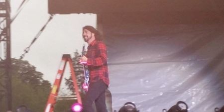 Pic: These fan captured photos of Foo Fighters frontman Dave Grohl at Slane are great