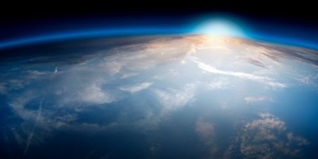 Pic: A beautiful picture from space of Ireland almost completely covered in cloud
