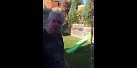 Video: Australian man constantly scares the bejesus out of his dad that loves to curse