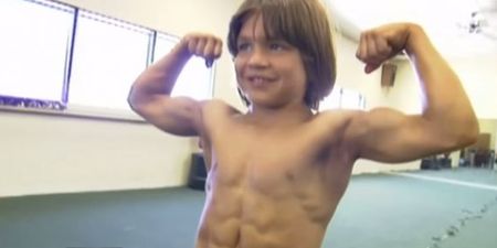 Video: This is what that little 8 year old Hercules looks like now