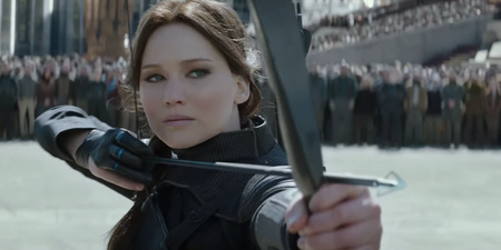Video: Jennifer Lawrence returns as a p*ssed off Katniss in the first trailer for Hunger Games: Mockingjay Part 2