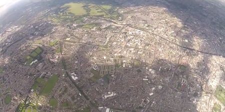 Video: Cracking views of Dublin from above as Irish defence forces parachute into the heart of the city