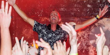 Fatboy Slim was impressed with the Bohs banner at Dalymount last night