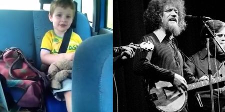 Video: This toddler can sing Luke Kelly classics word for word