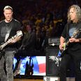 Video: Metallica channel Jimi Hendrix with this class version of the US anthem at the NBA finals