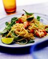 Pure and Simple Recipe of the Day: Stir-fry prawns with spinach and noodles