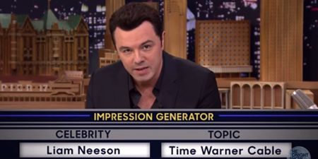 Video: Seth McFarlane’s impression of Liam Neeson is so accurate that it’s scary