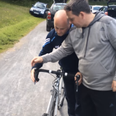 Video: Clare Hurling’s Tommy ‘Hego’ Hegarty attempts cycling challenge in order to get the lads off training