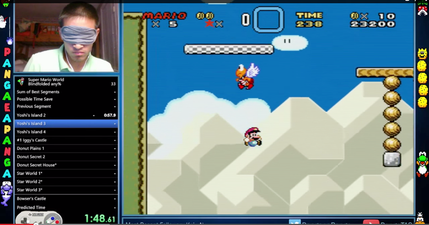 Video: Once you start watching this guy play Super Mario World blindfolded, you can’t stop