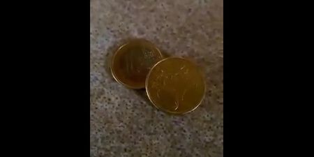 Video: Watch this coin trick – how the hell does he do it?