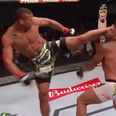 Video: One of the most brutal head kick knockouts ever seen in the UFC