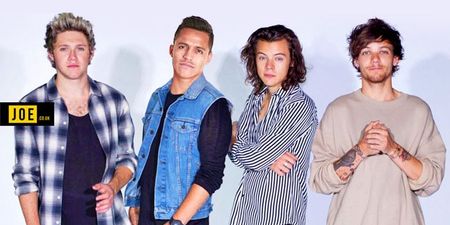 Warning: Seeing Alexis Sanchez sing One Direction may cause your toes to curl