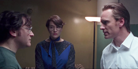 Video: Michael Fassbender looks great in the new trailer for the upcoming Steve Jobs biopic