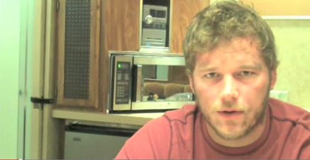 Video: Watch as a young Chris Pratt spookily predicts his Jurassic World success… way back in 2009