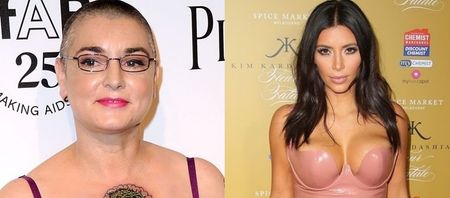 Pic: Sinead O’Connor calls Kim Kardashian a “c**t”; says that music has officially died