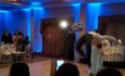 Video: Man at wedding tries a backflip while dancing, absolutely wipes out the bridesmaid instead