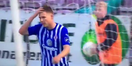 Video: Sligo Rovers striker Morten Nielsen with one of the worst misses that you’re likely to see